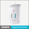 Distributeur de savon double d&#39;hôtel mural monté et rechargeable (PL-151052)